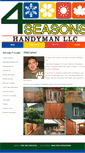 Mobile Screenshot of 4seasonshandyman.com
